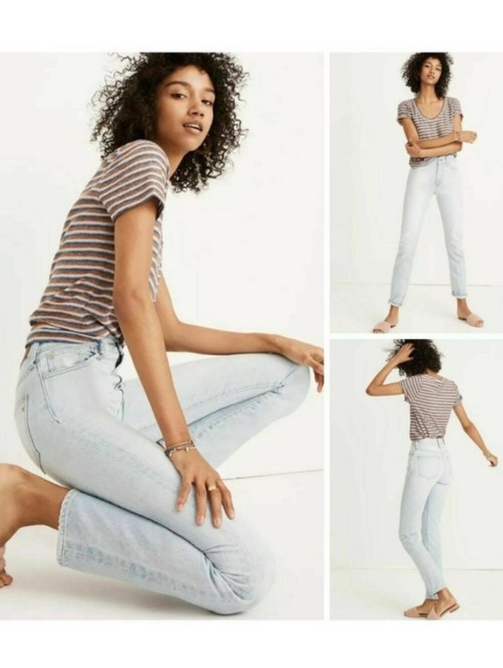 Madewell The Perfect Vintage Jean Fitzgerald Wash Light Hi Rise C2819 28
